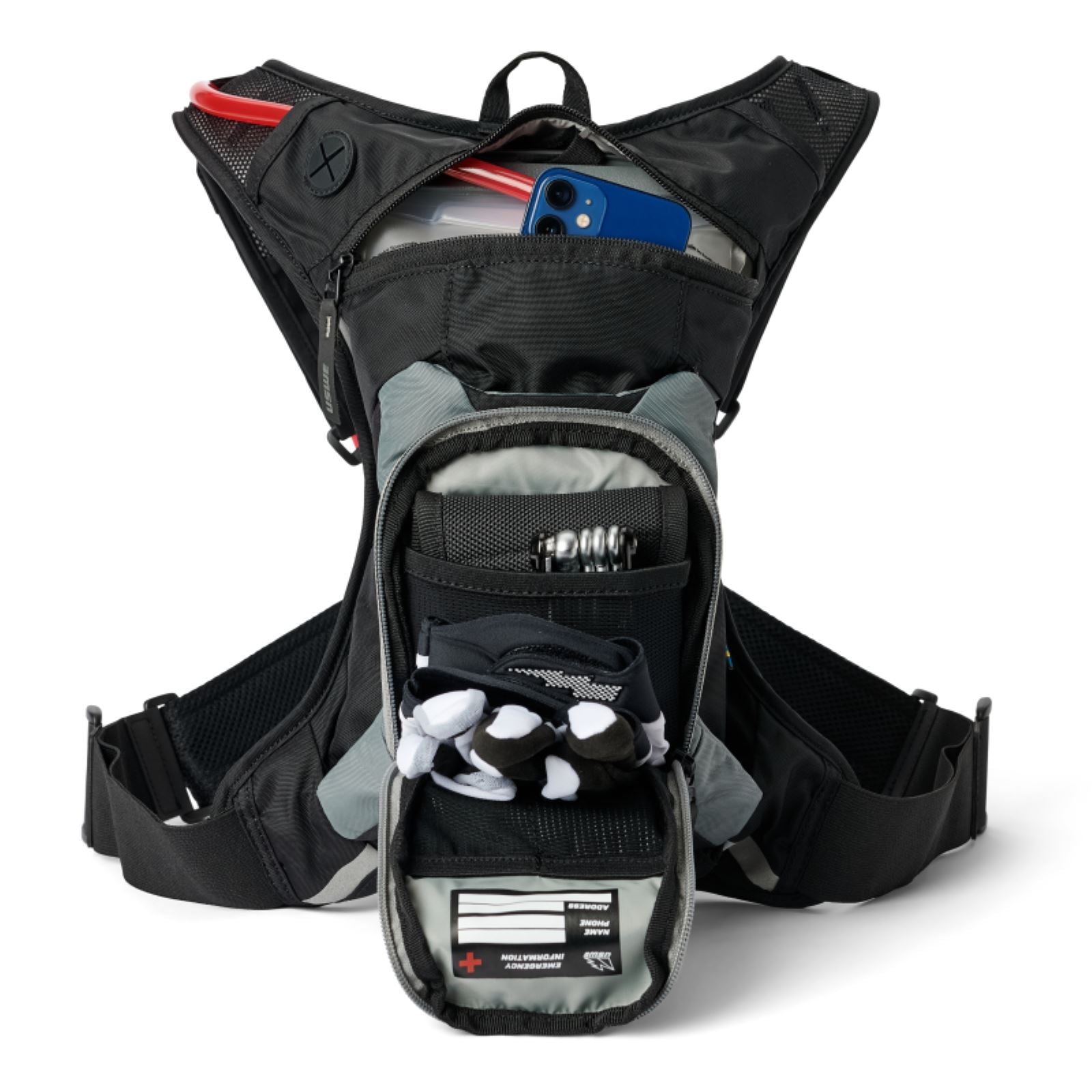 UsWe Moto Hydro 3 ADV Hydration Pack - Black - 2.0L [MPN: 203059001]_1464438
