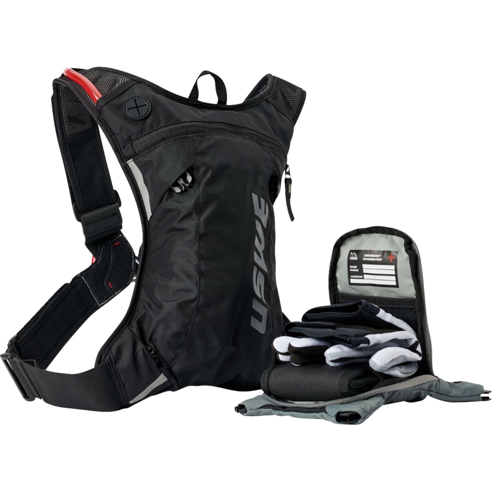 UsWe Moto Hydro 3 ADV Hydration Pack - Black - 2.0L [MPN: 203059001]_1442019