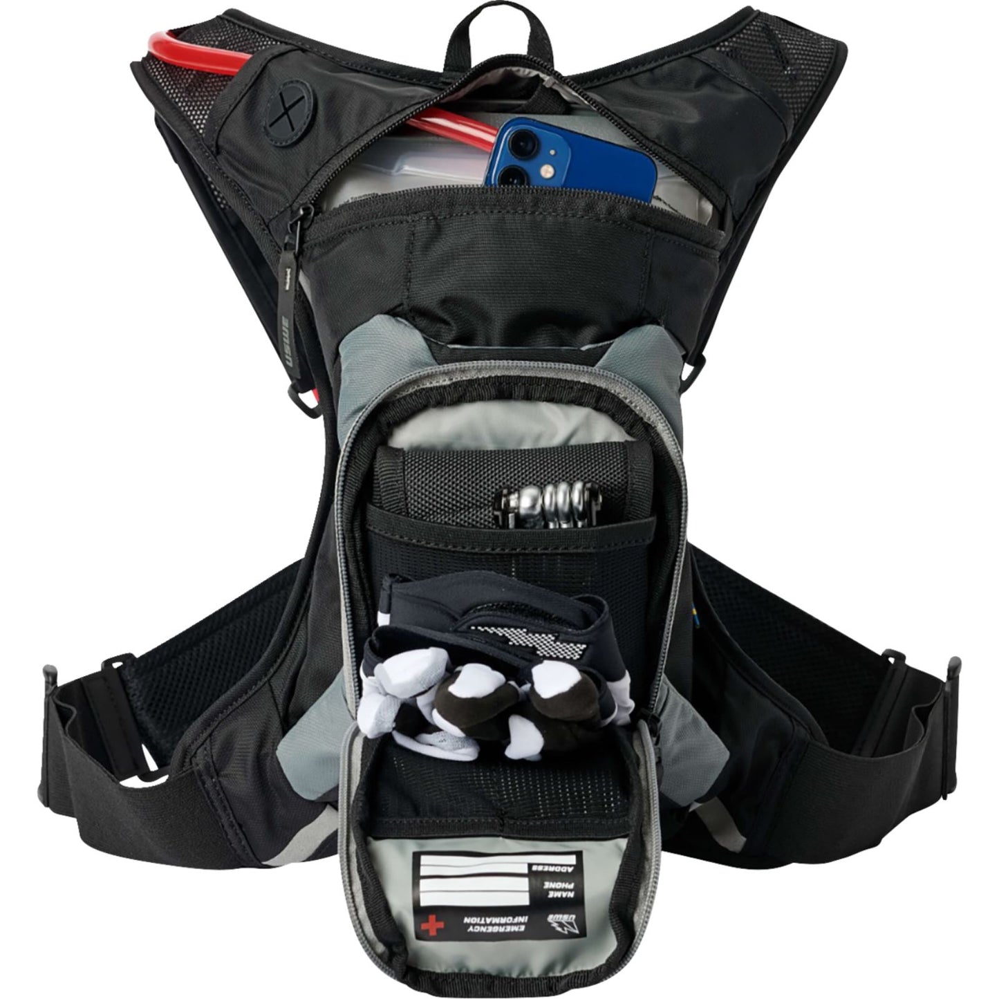 UsWe Moto Hydro 3 ADV Hydration Pack - Black - 2.0L [MPN: 203059001]_1442020