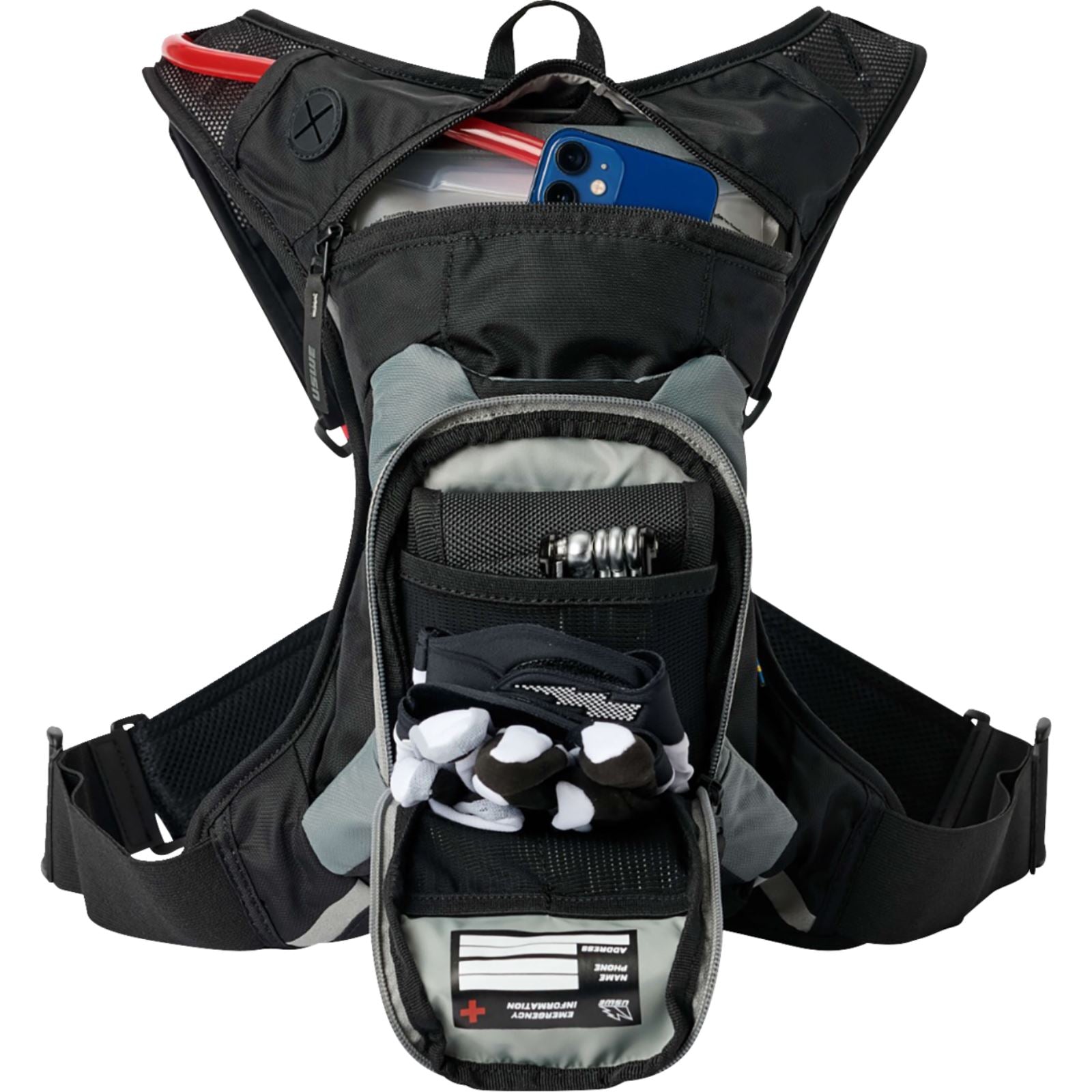 UsWe Moto Hydro 3 ADV Hydration Pack - Black - 2.0L [MPN: 203059001]_1442020