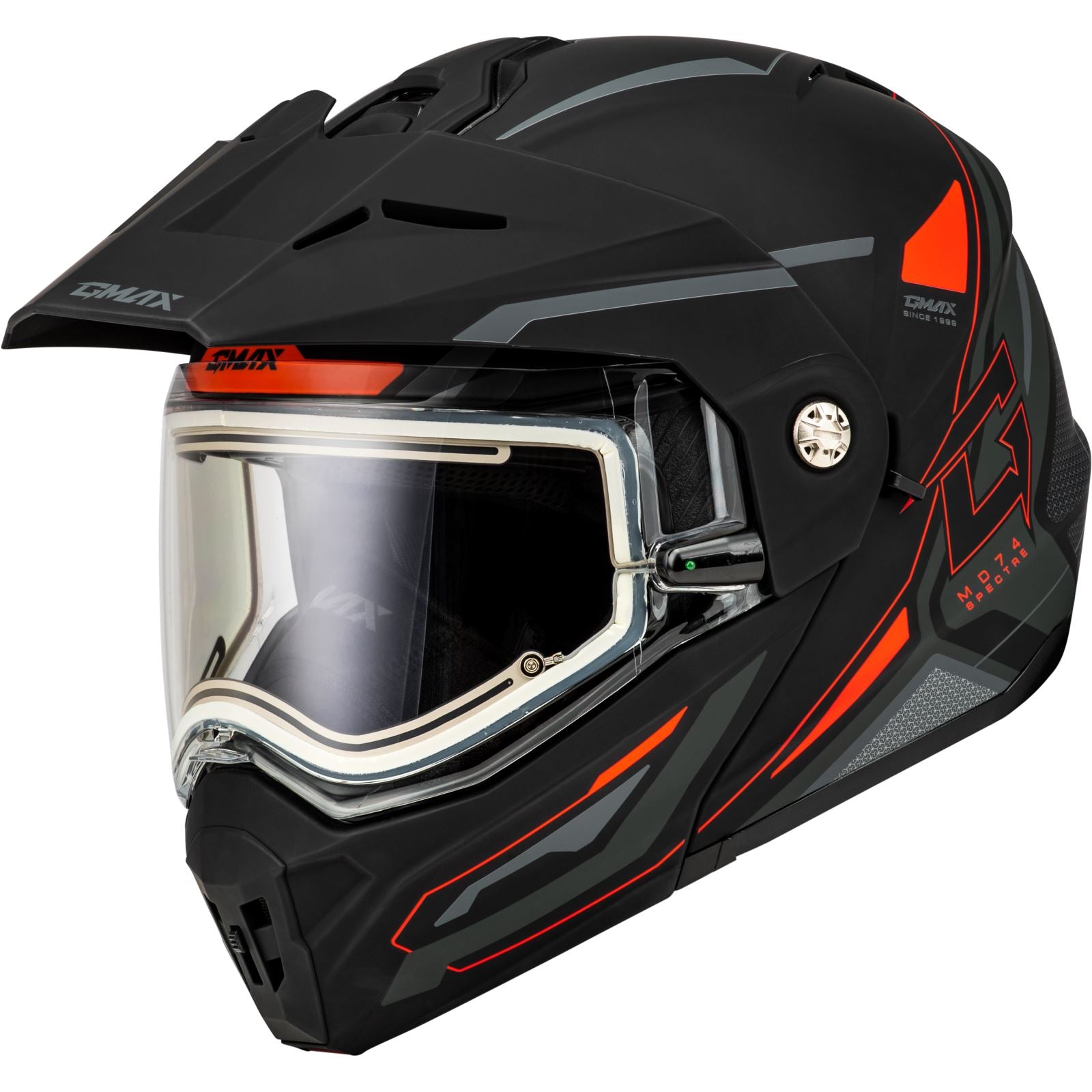 GMax MD-74S Spectre Snow Helmet w/Elect Shield_1335889