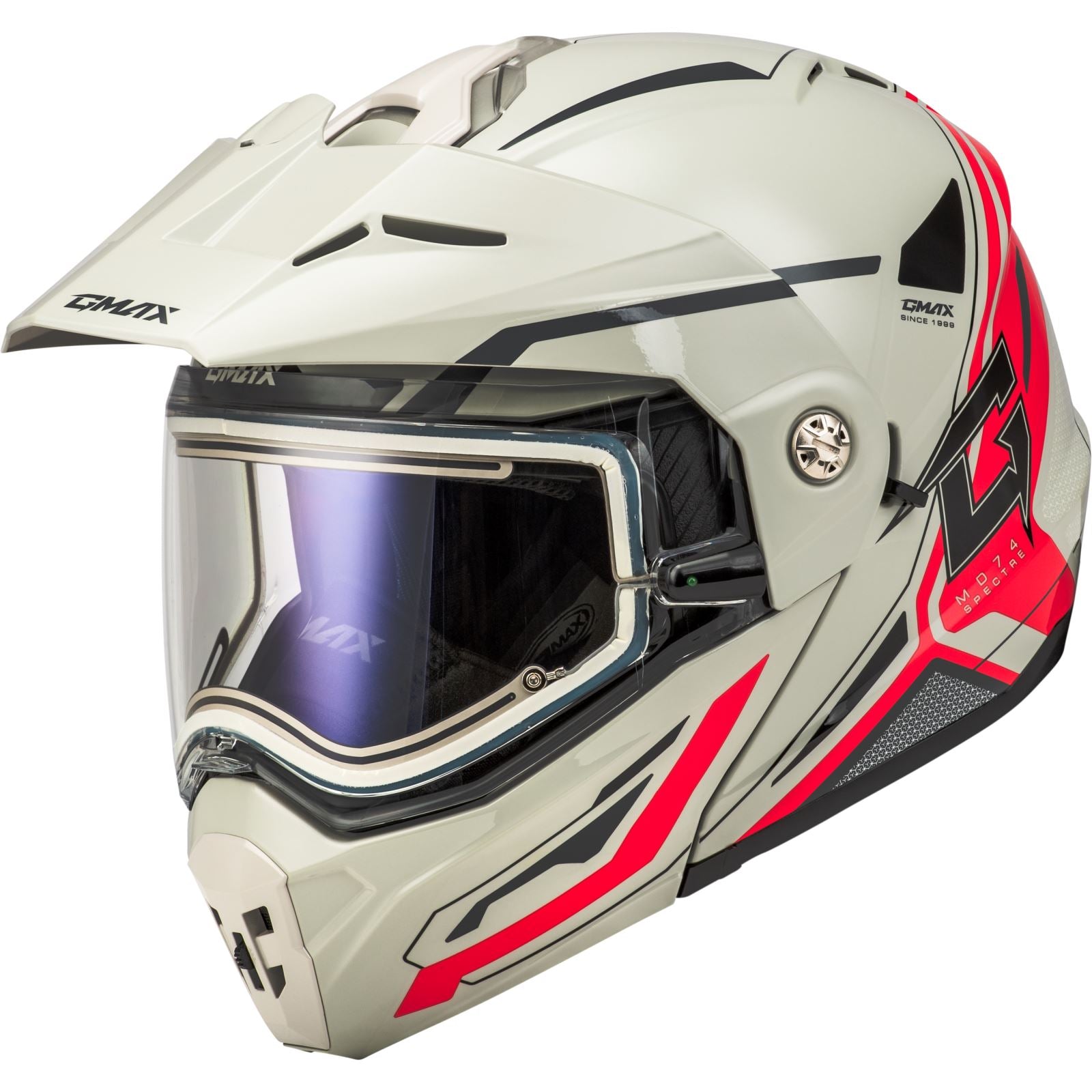 GMax MD-74S Spectre Snow Helmet w/Elect Shield_1336009