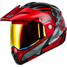 GMax MD-74 Striker Helmet w/Red Shield - Black/Grey/Red - M OPEN BOX [MPN: M17411155]_2722848