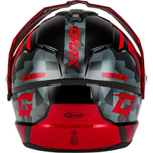 GMax MD-74 Striker Helmet w/Red Shield - Black/Grey/Red - M OPEN BOX [MPN: M17411155]_2722849