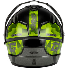 GMax MD-74 Striker Helmet w/Gold Shield - Silver/Green -Large OPEN BOX [MPN: M17411066]_2195252