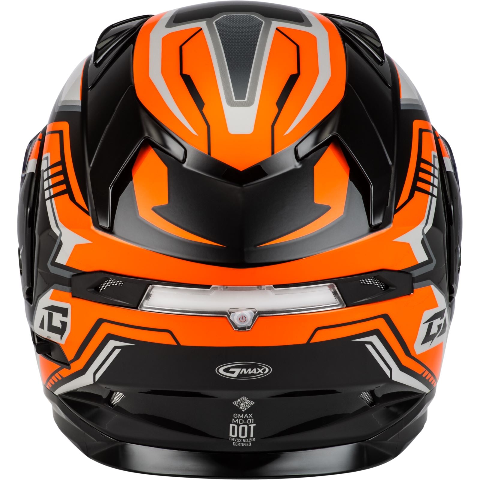 GMax MD-01S Transistor Snow Helmet - Orange/Black - Medium OPEN BOX [MPN: M20139285]_2061694