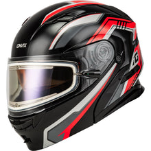 GMax MD-01S Transistor Snow Helmet - w/Elect Shield - Black/Red - XS M40139153_1333662