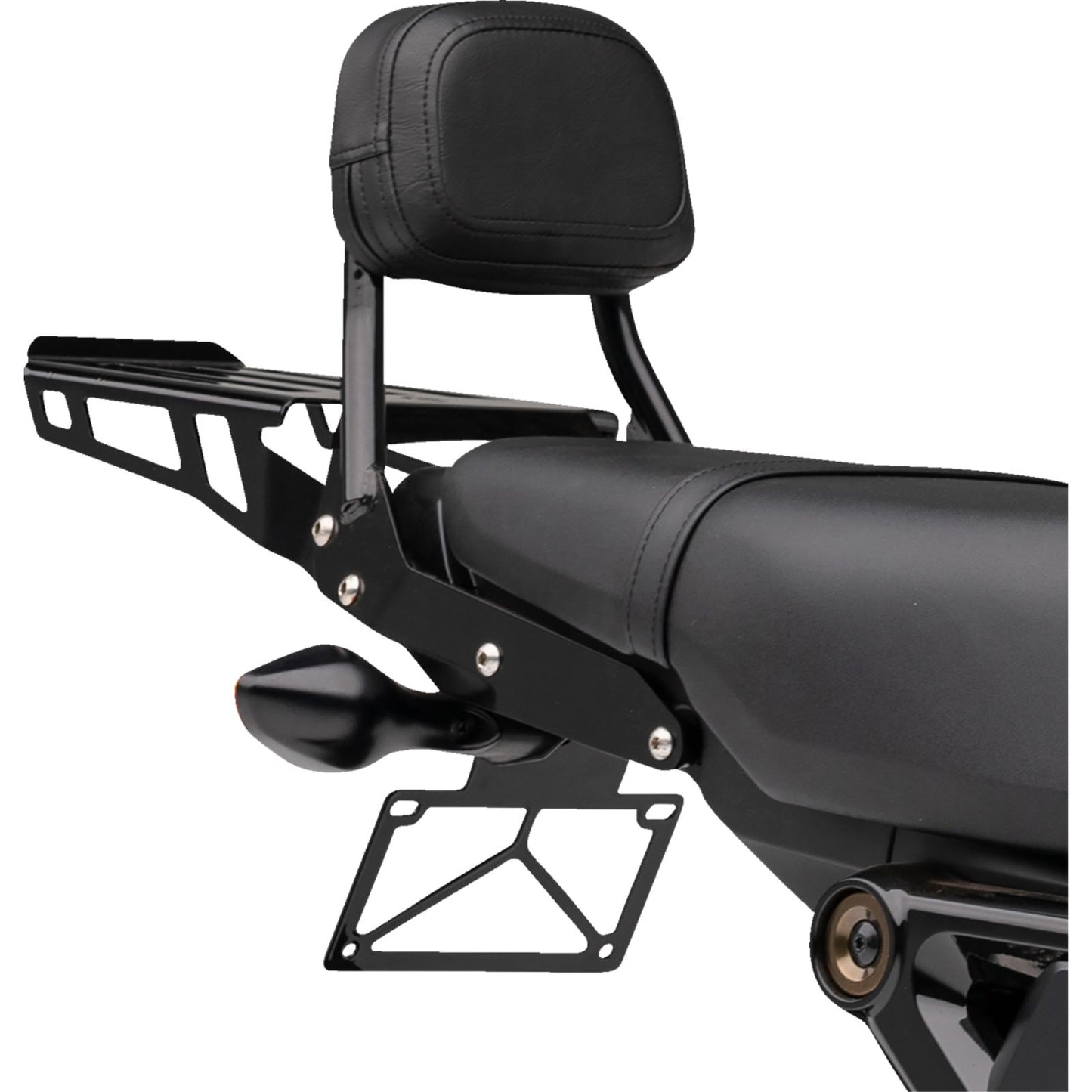 Cobra Sissy Bar - Mini - Black - Grom 02-8607B_1366529
