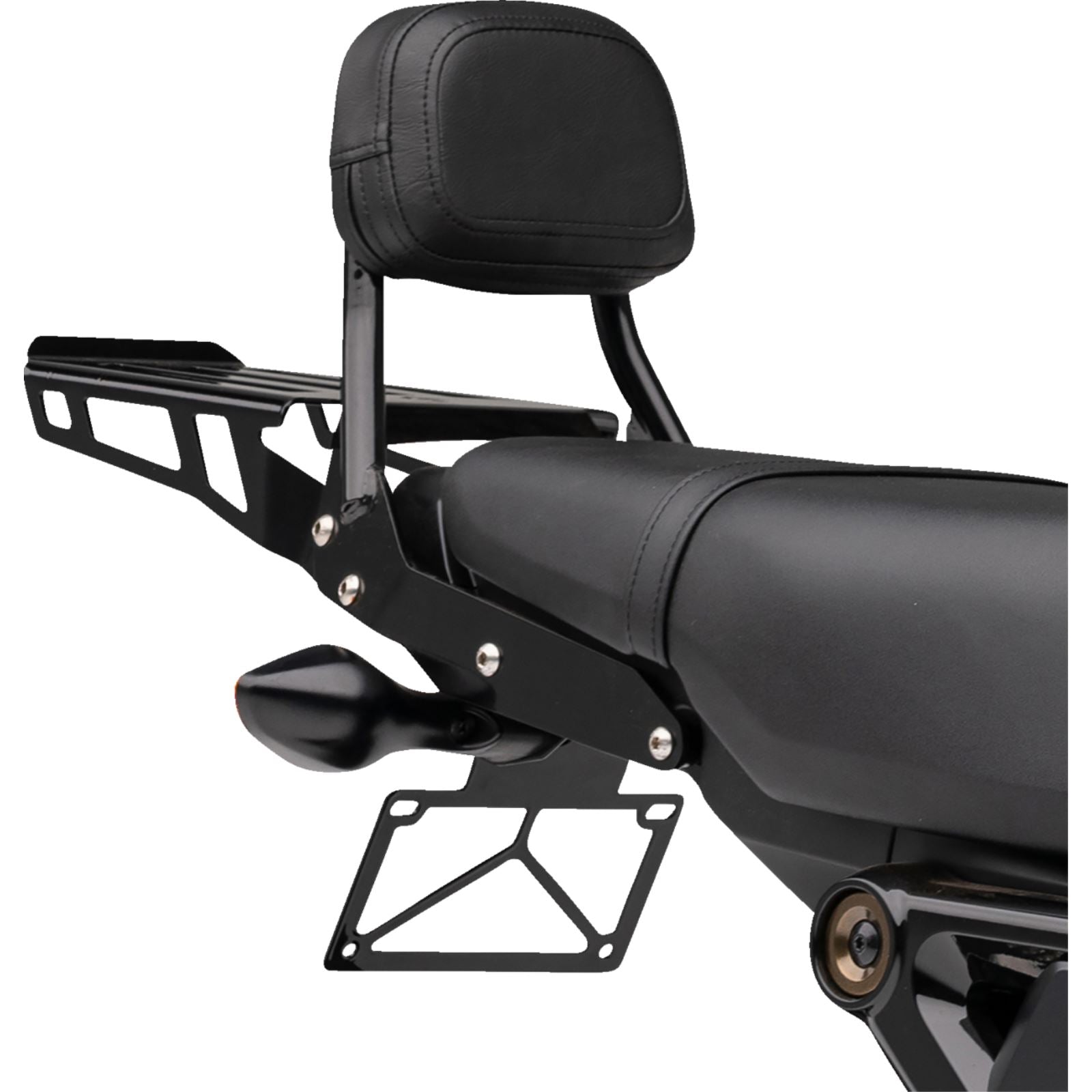Cobra Sissy Bar - Mini - Black - Grom 02-8607B_1366529