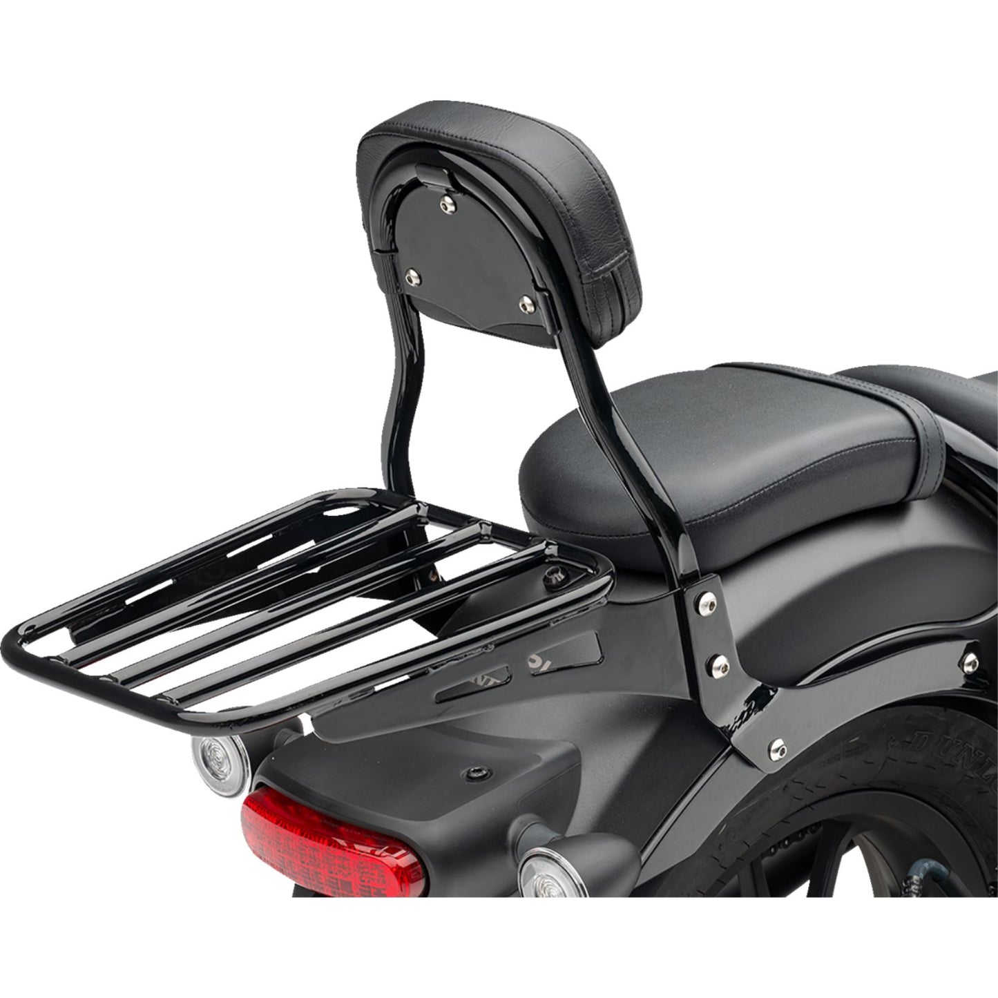 Cobra Sissy Bar - Mini - Black - Rebel 300/500 02-8608B_1366516