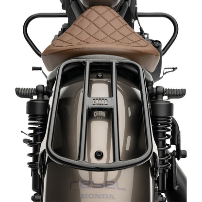 Cobra Solo Luggage Rack - Tube - Black - Rebel 300/500 02-4108B_1366519