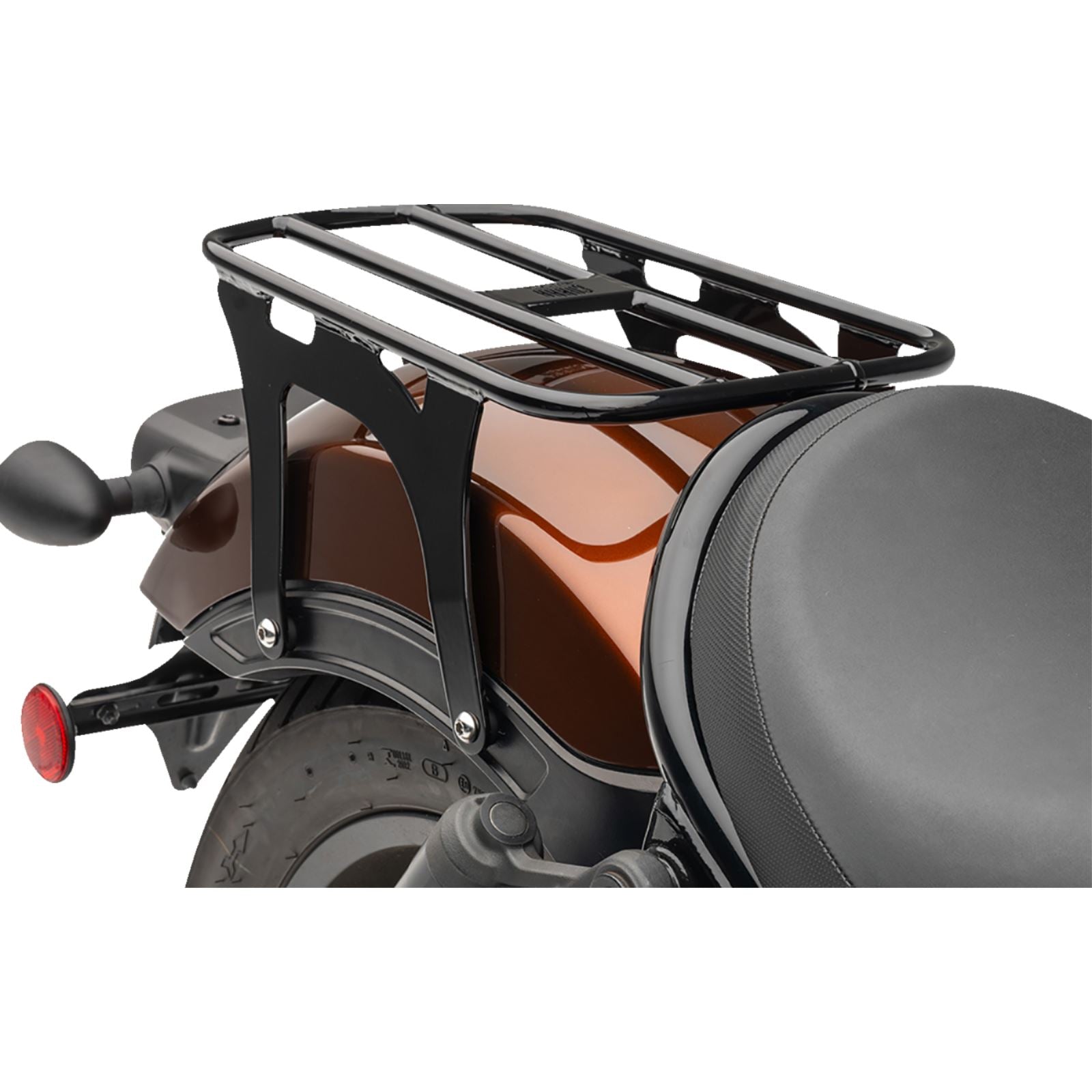 Cobra Solo Luggage Rack - Tube - Black - Rebel 1100 02-4109B_1366551