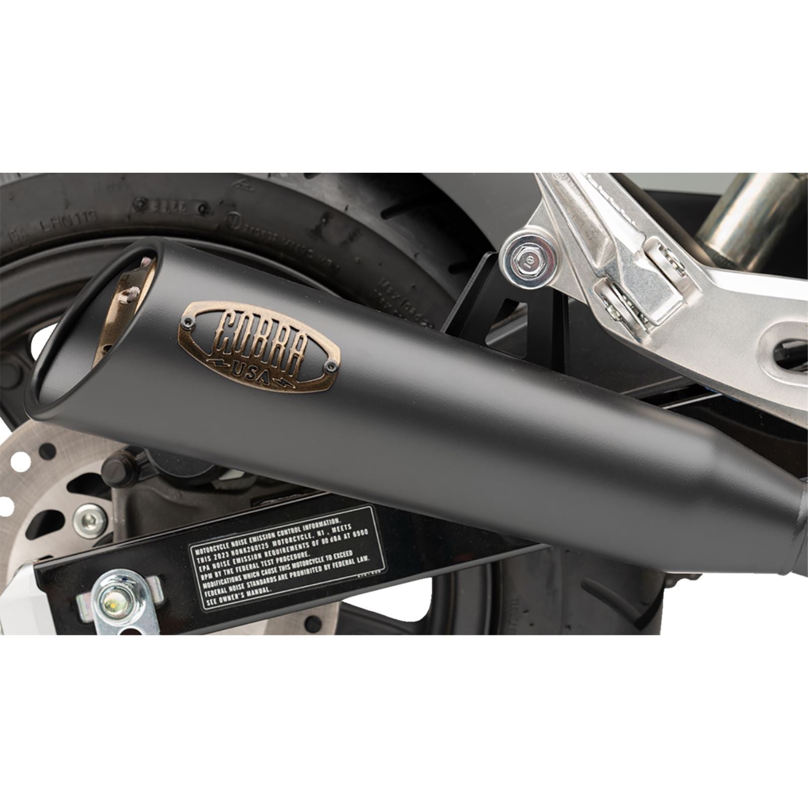 Cobra Bronze Tip Slip-On Muffler - Grom for 2022-2023	Honda MSX125 Grom/ABS 1137BZ_1366546