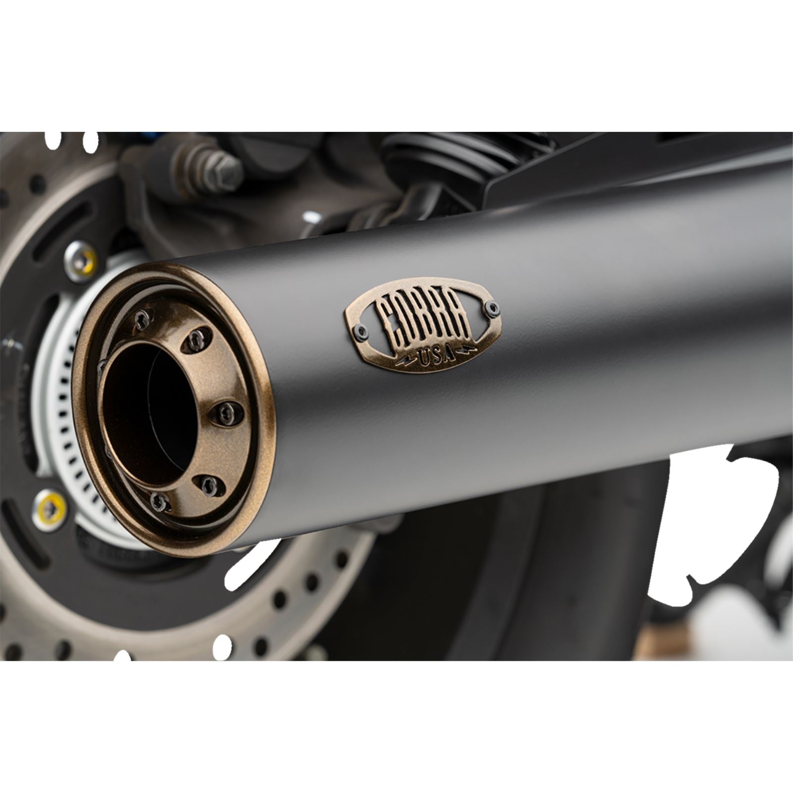 Cobra Bronze Tip Slip-On Muffler - Rebel for Honda 1140BZ_1366535