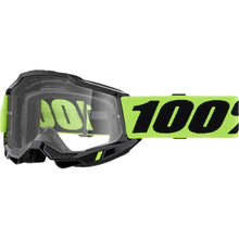 100% Accuri 2 Goggle - Neon Yellow - Clear Lens 50013-00040_1334170
