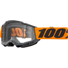 100% Accuri 2 Goggle - Orange - Clear 50013-00041_1334171