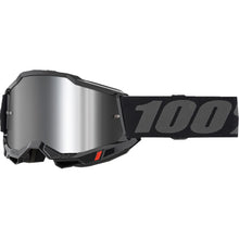 100% Accuri 2 Goggle - Black - Silver Mirror 50014-00038_1334130
