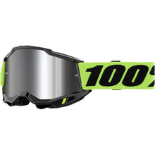 100% Accuri 2 Goggle - Neon Yellow - Mirror Silver Lens 50014-00040_1334132