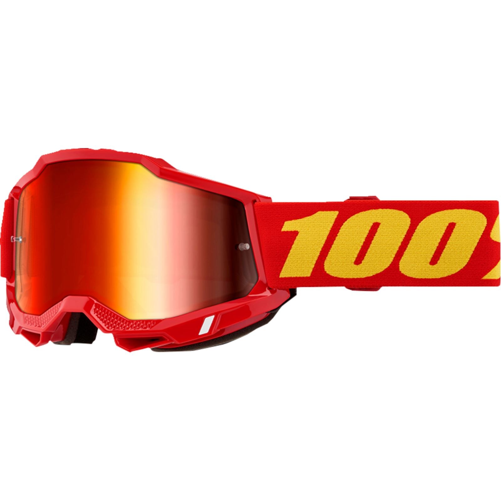 100% Accuri 2 Goggle - Red - Mirror Red Lens 50014-00042_1334134