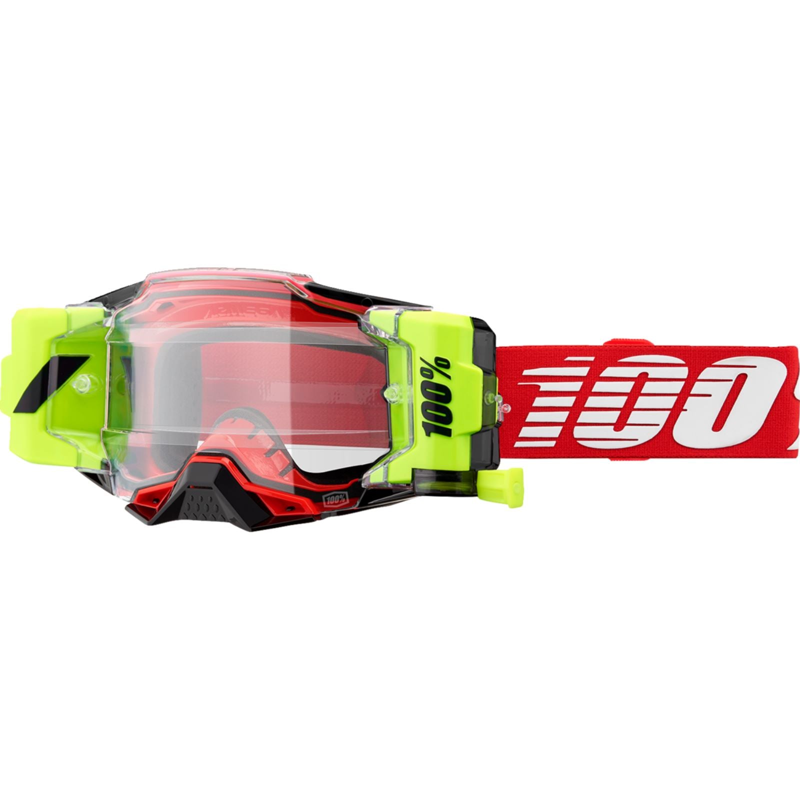 100% Armega Goggle - Forecast - Red/Clear 50006-00008_1334202
