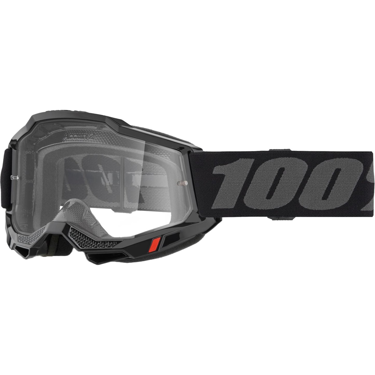100% Accuri 2 OTG Goggle - Black - Clear 50018-00006_1367699
