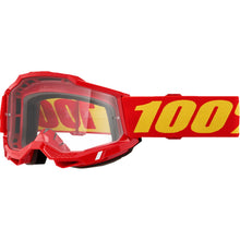100% Accuri 2 OTG Goggle - Red - Clear 50018-00010_1334179