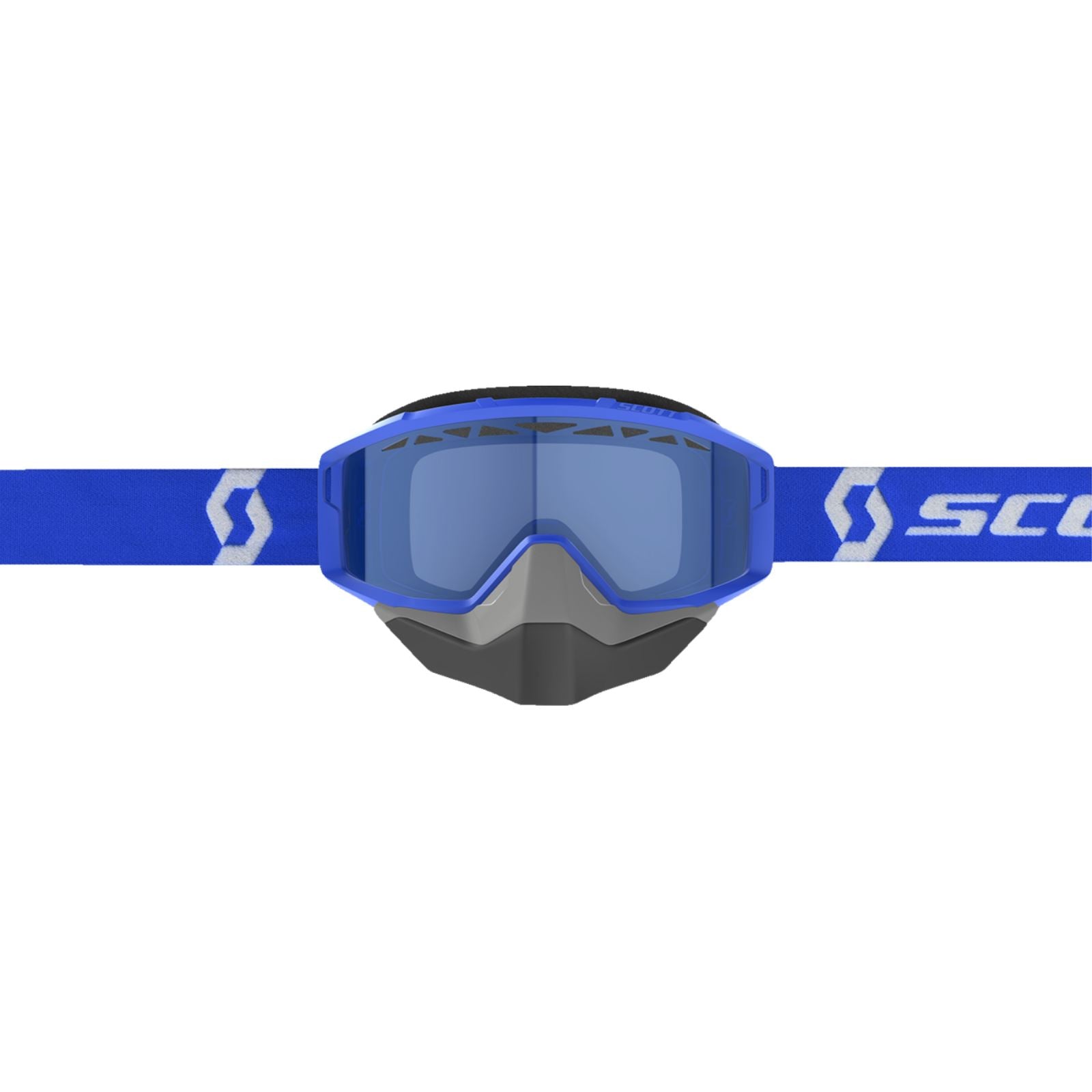 Scott Primal Snow Cross Goggles - Blue/White - Dual Lens - Blue 278606-1006107_1334403