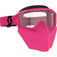 Scott Primal Safari Facemask Snow Goggles - Pink/Pink - Dual Lens-Rose 278608-1665134_1334420