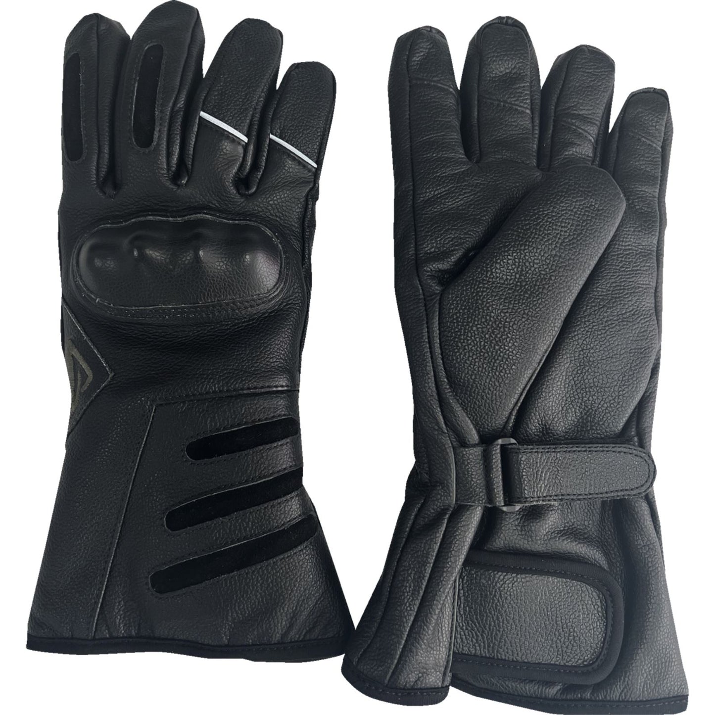 Gears Knuckle Armor Heated Gloves - Black_1334701