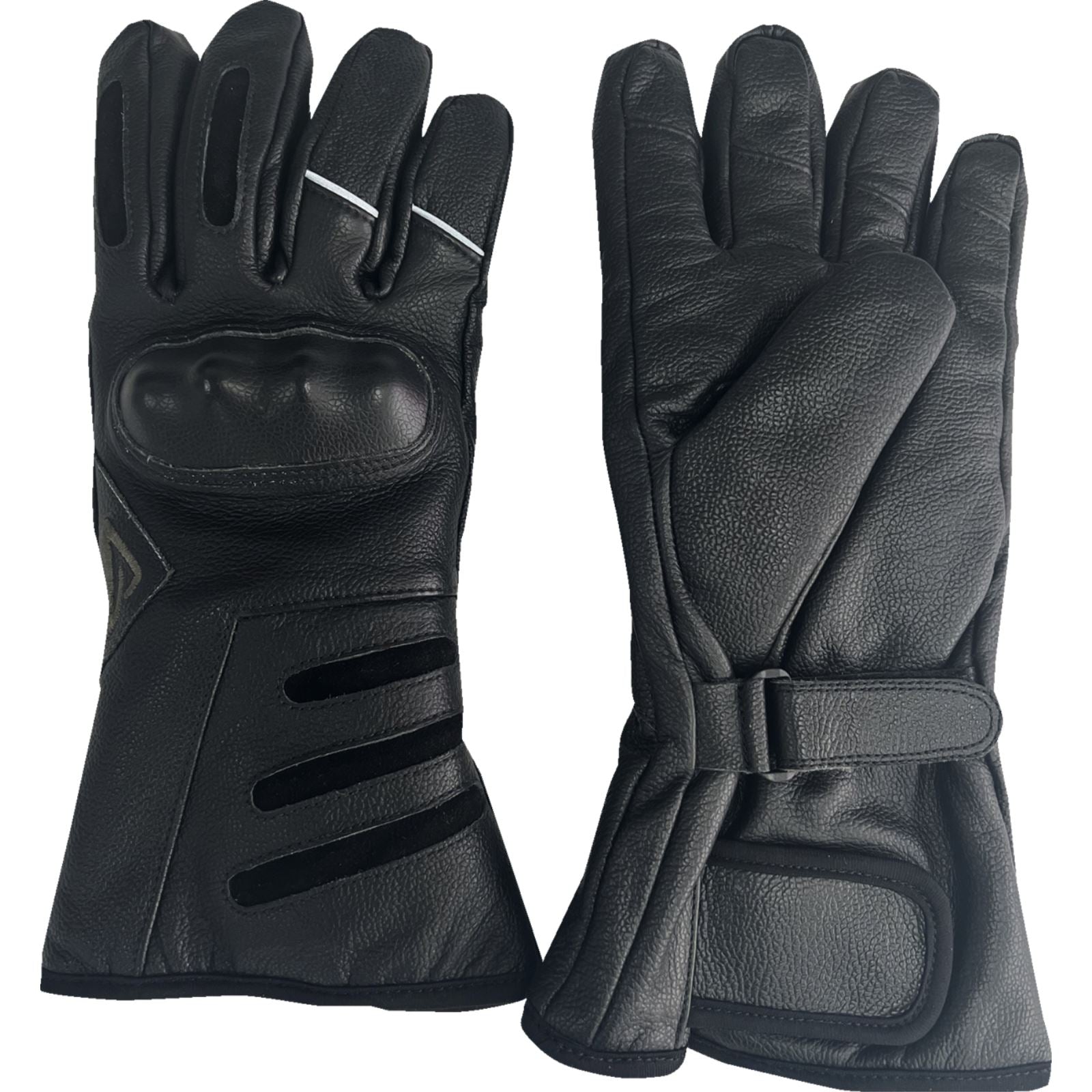 Gears Knuckle Armor Heated Gloves - Black_1334701