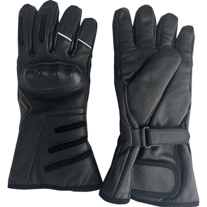 Gears Knuckle Armor Heated Gloves - Black_1334701