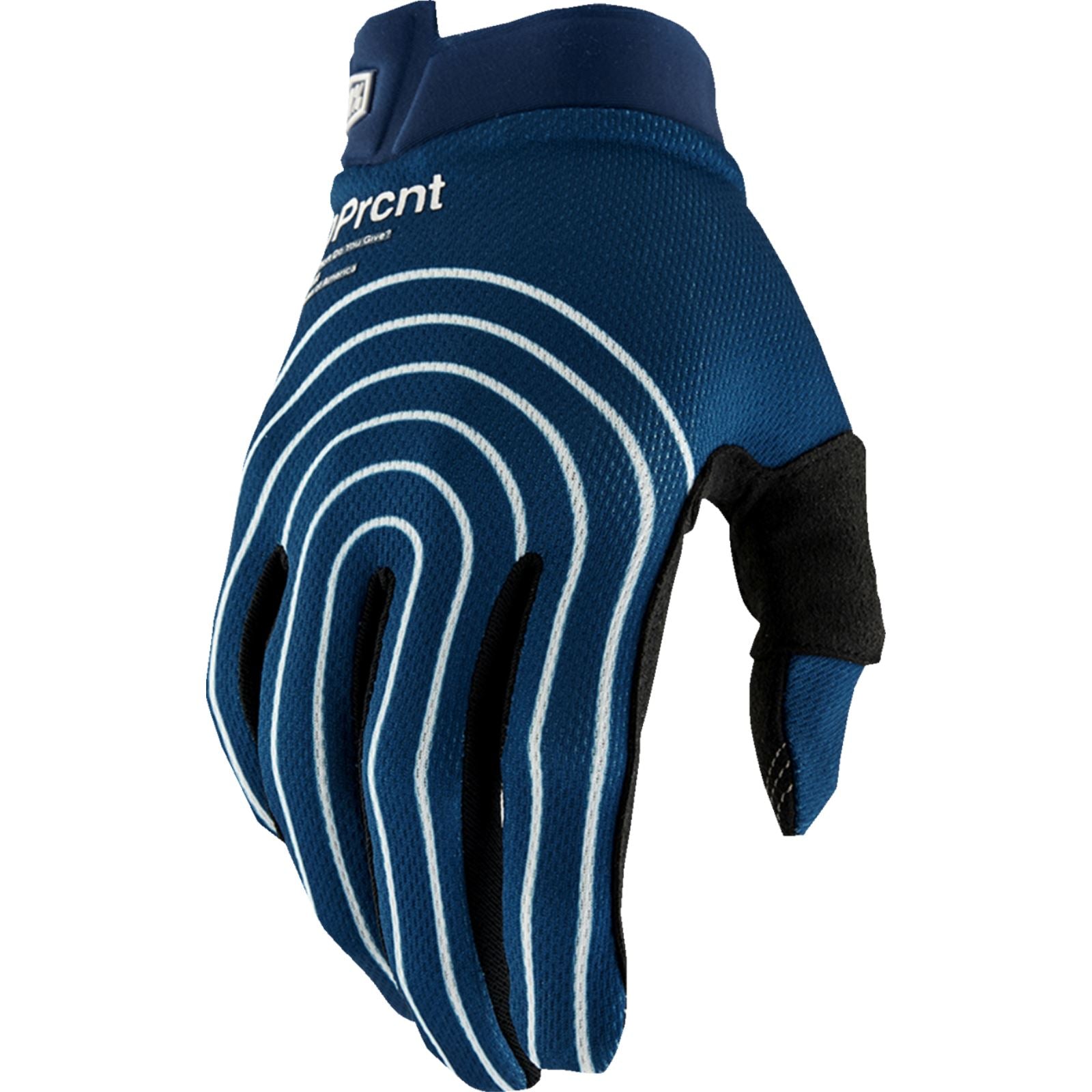100% iTrack Rewound Gloves - Navy_1334466