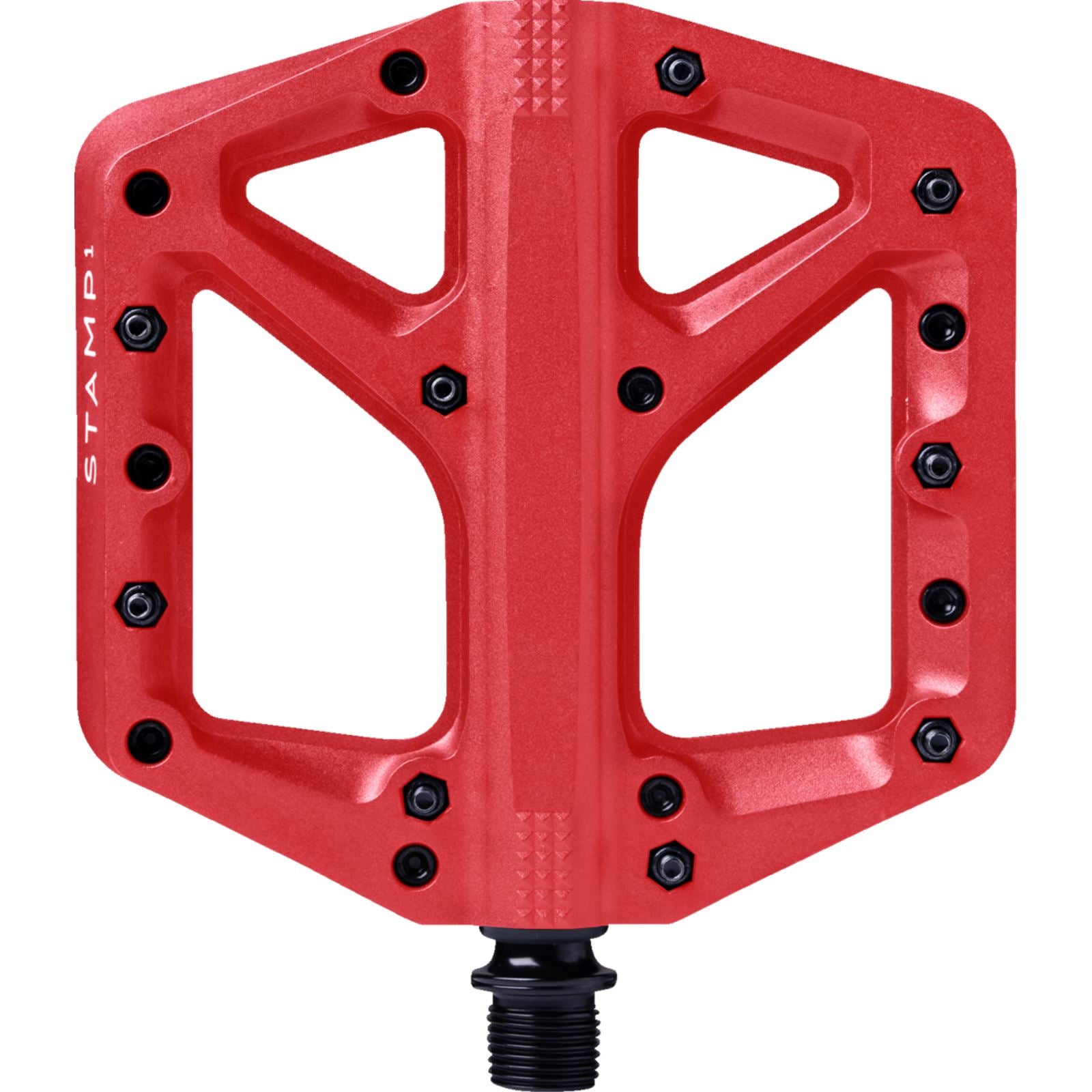 Crankbrothers Stamp 1 Gen 2 Pedal - Red - Large [MPN: 16811]_1334478