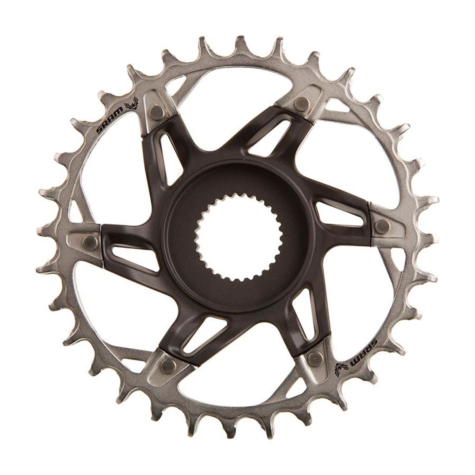 SRAM XX Eagle T-Type DM E-MTB Bosch  Chainring  Teeth: 32  Speed: 12  BCD: Direct Mount Bosch  Black [MPN: 11.6218.059.002]_1490016