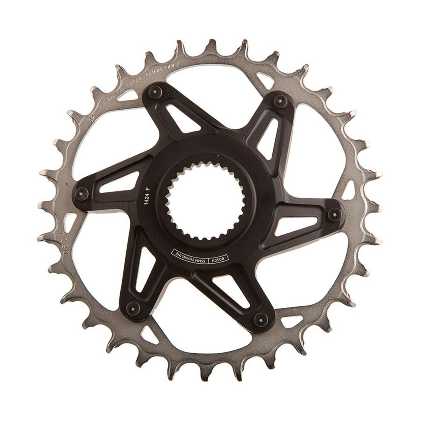 SRAM XX Eagle T-Type DM E-MTB Bosch  Chainring  Teeth: 32  Speed: 12  BCD: Direct Mount Bosch  Black [MPN: 11.6218.059.002]_1490015