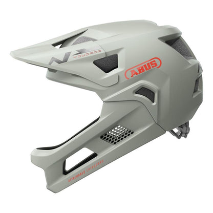 ABUS YouDrop FF Helmet - Chalk Grey - 48 - 55cm - Small [MPN: 98212]_1334490