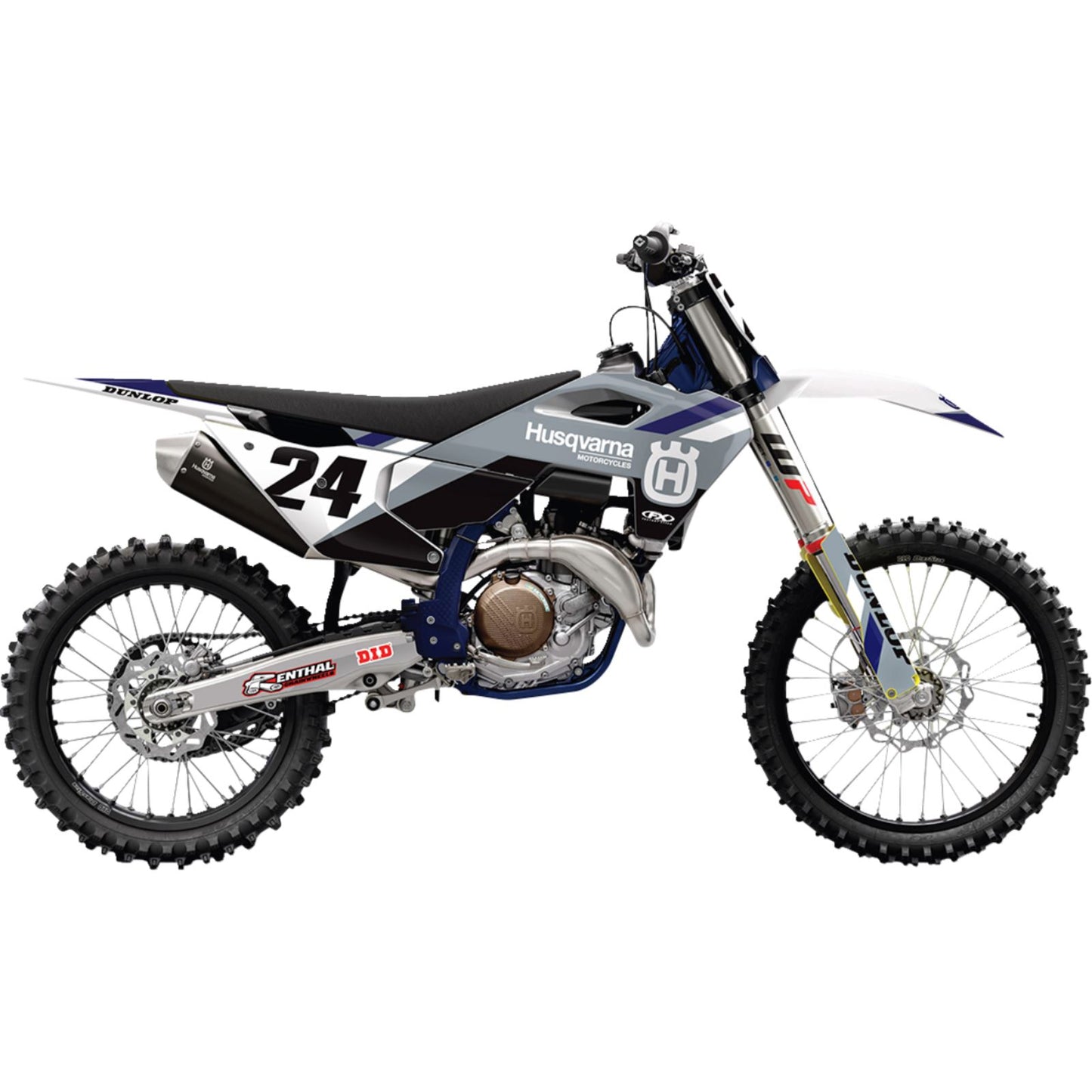 Factory Effex EVO 20 Shroud Kit for Husqvarna TC 85 '18-24 27-02612_1380356