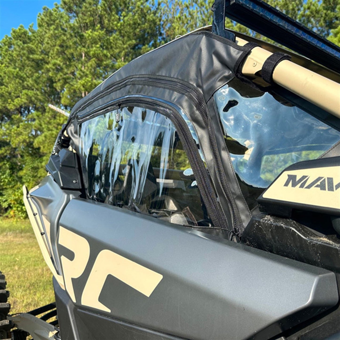 Falcon Ridge Soft Upper Doors for Can Am Maverick X3 - With Zipper 52-10032-Z_1734661