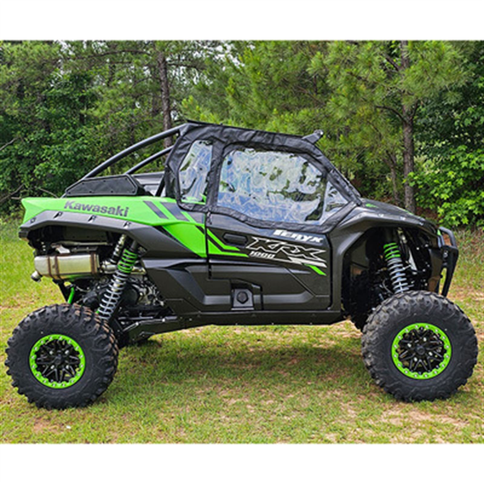 Falcon Ridge Soft Upper Doors for Kawasaki Teryx KRX 1000 - With Zipper 52-10099-Z_1734306