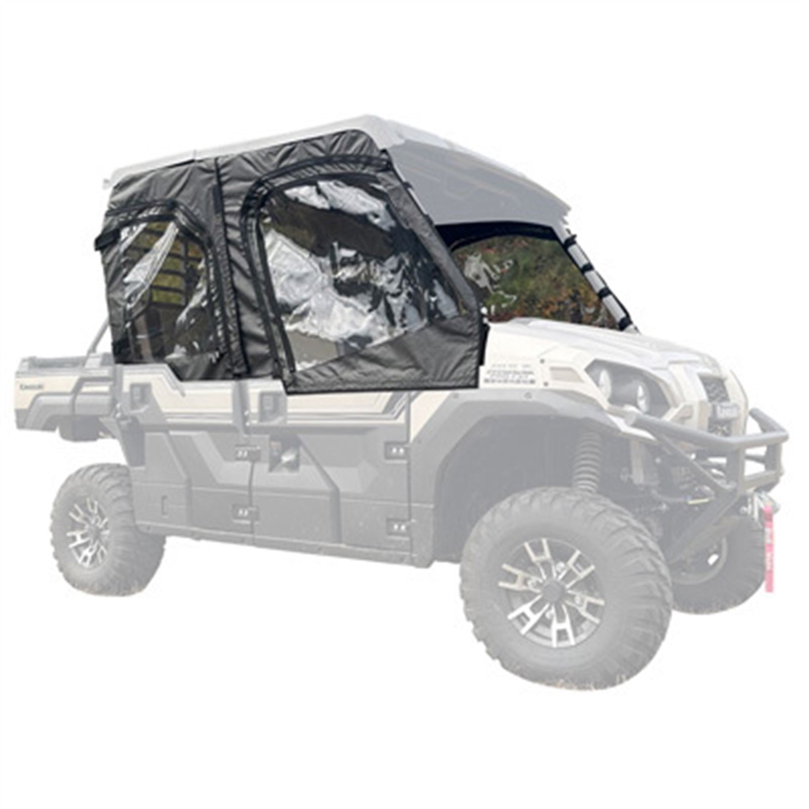 Falcon Ridge Soft Upper Doors for Kawasaki Mule Pro FXT - Front and Rear 52-10105-Z_1734296