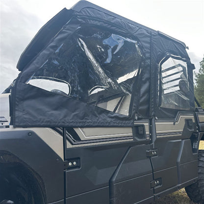 Falcon Ridge Soft Upper Doors for Kawasaki Mule Pro FXT - Front and Rear 52-10105-Z_1734293
