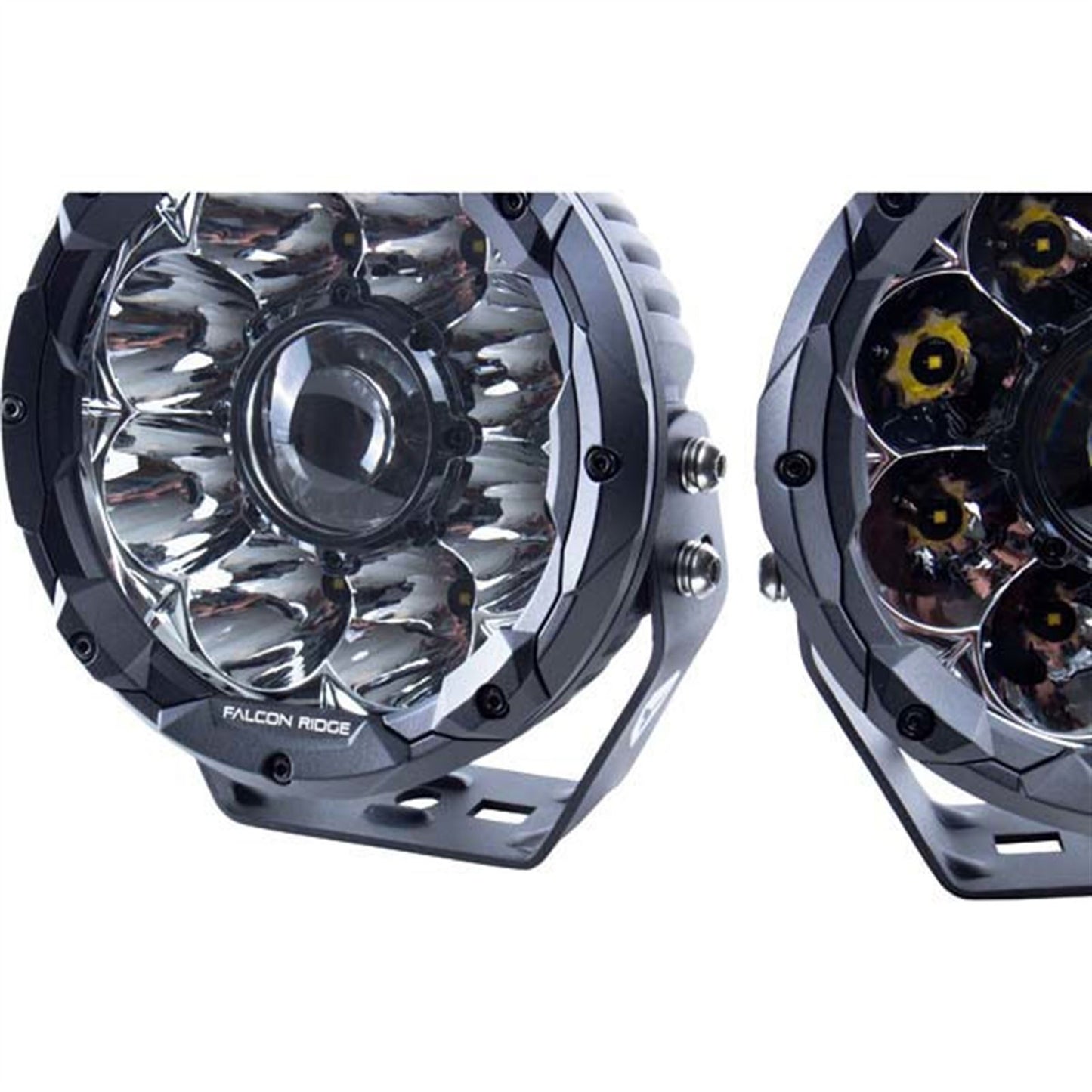 Falcon Ridge Summit 7 Inch HIT Round Light (Pair) 55-20639_1734131