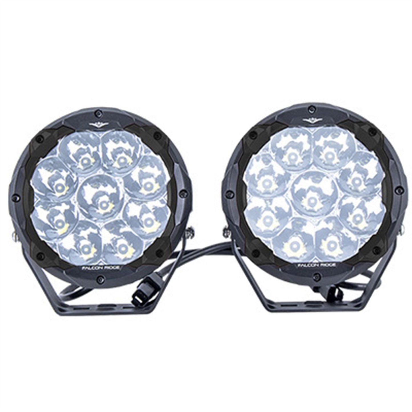 Falcon Ridge Summit 7 Inch Round Light (Pair) 55-20640_1734132