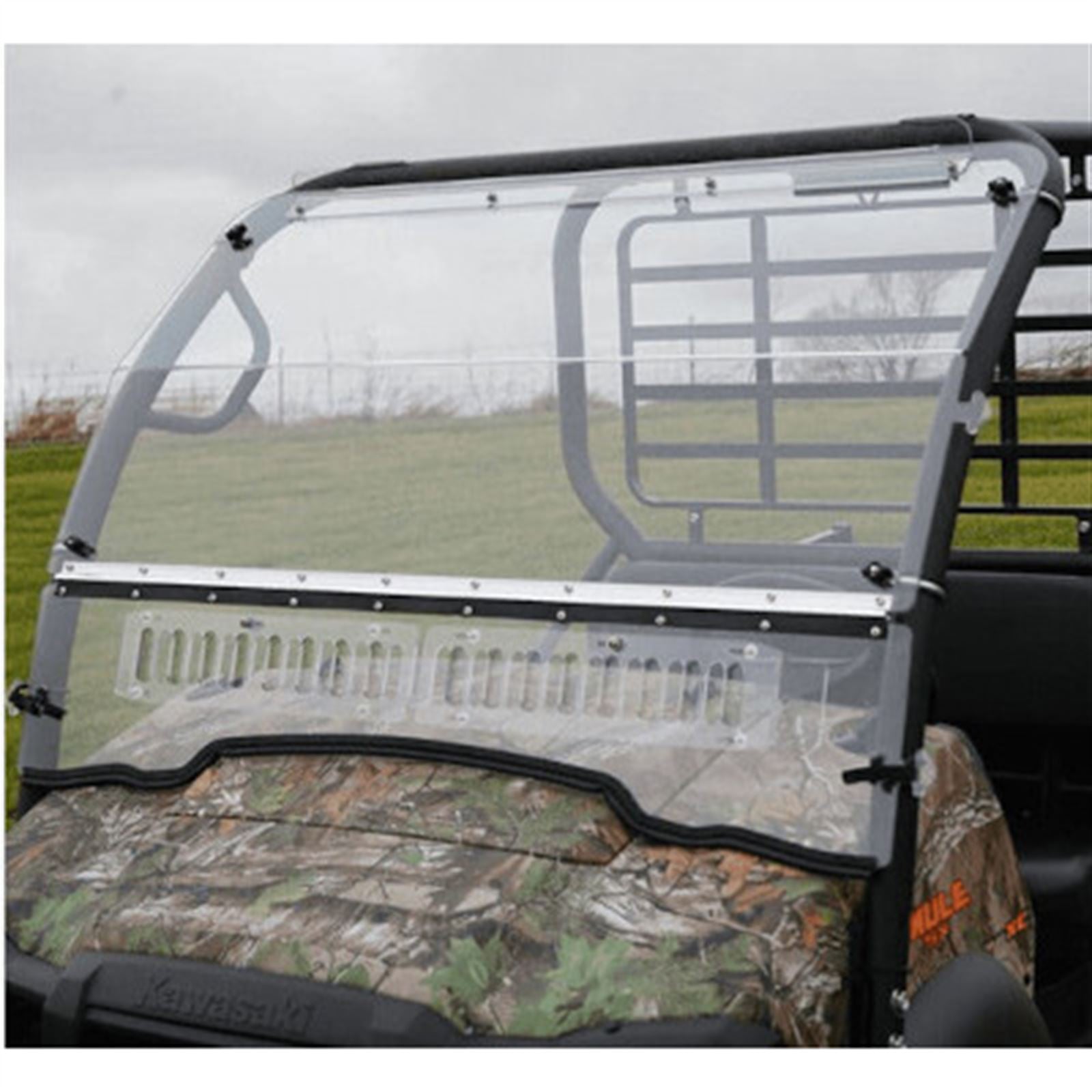 Falcon Ridge Aero-Vent Front Windshield for Kawasaki Mule SX 50-40136_1734968
