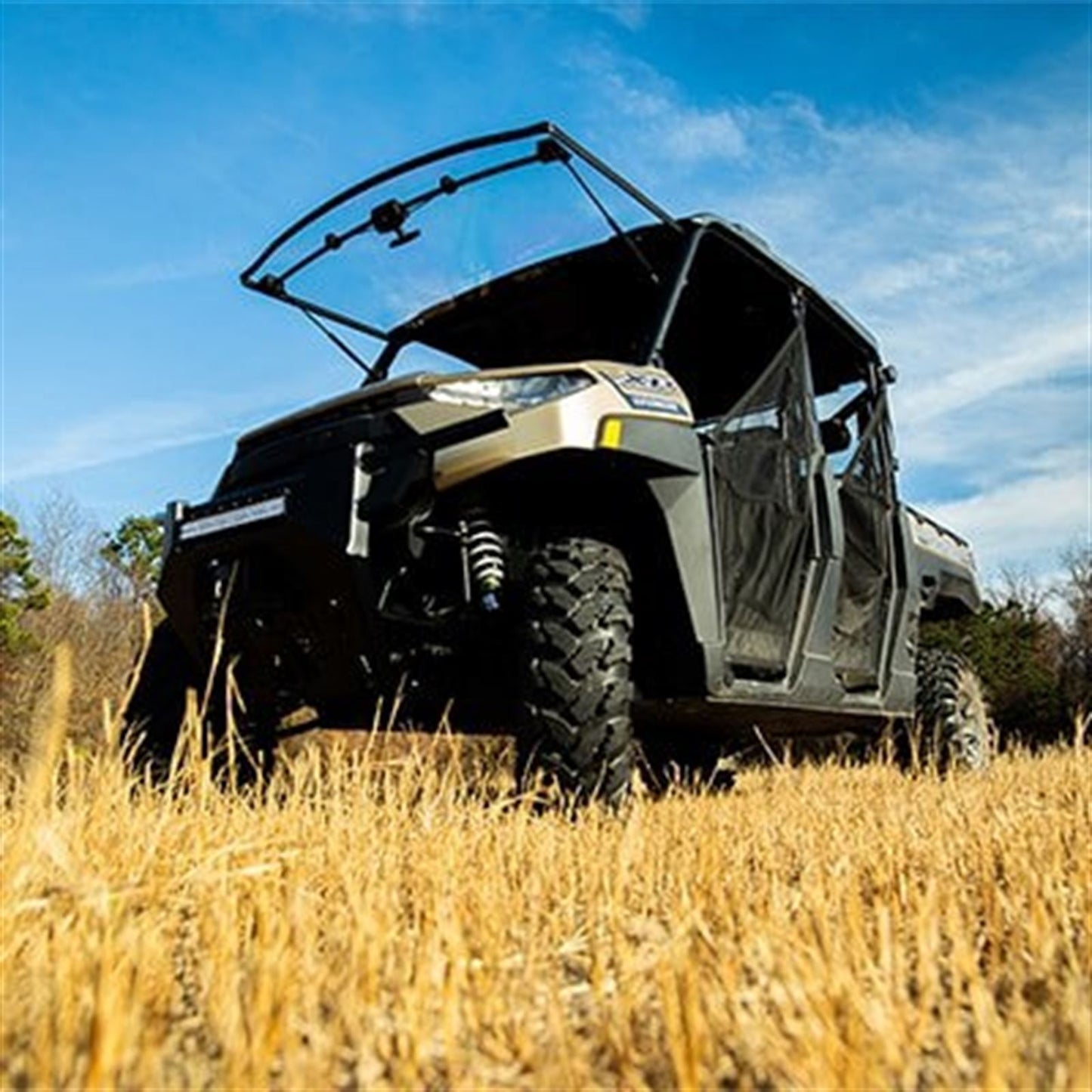 Falcon Ridge Velocity Flip Up Windshield for Polaris Full Size Pro-fit Ranger [MPN: 50-50219KIT]_1734704
