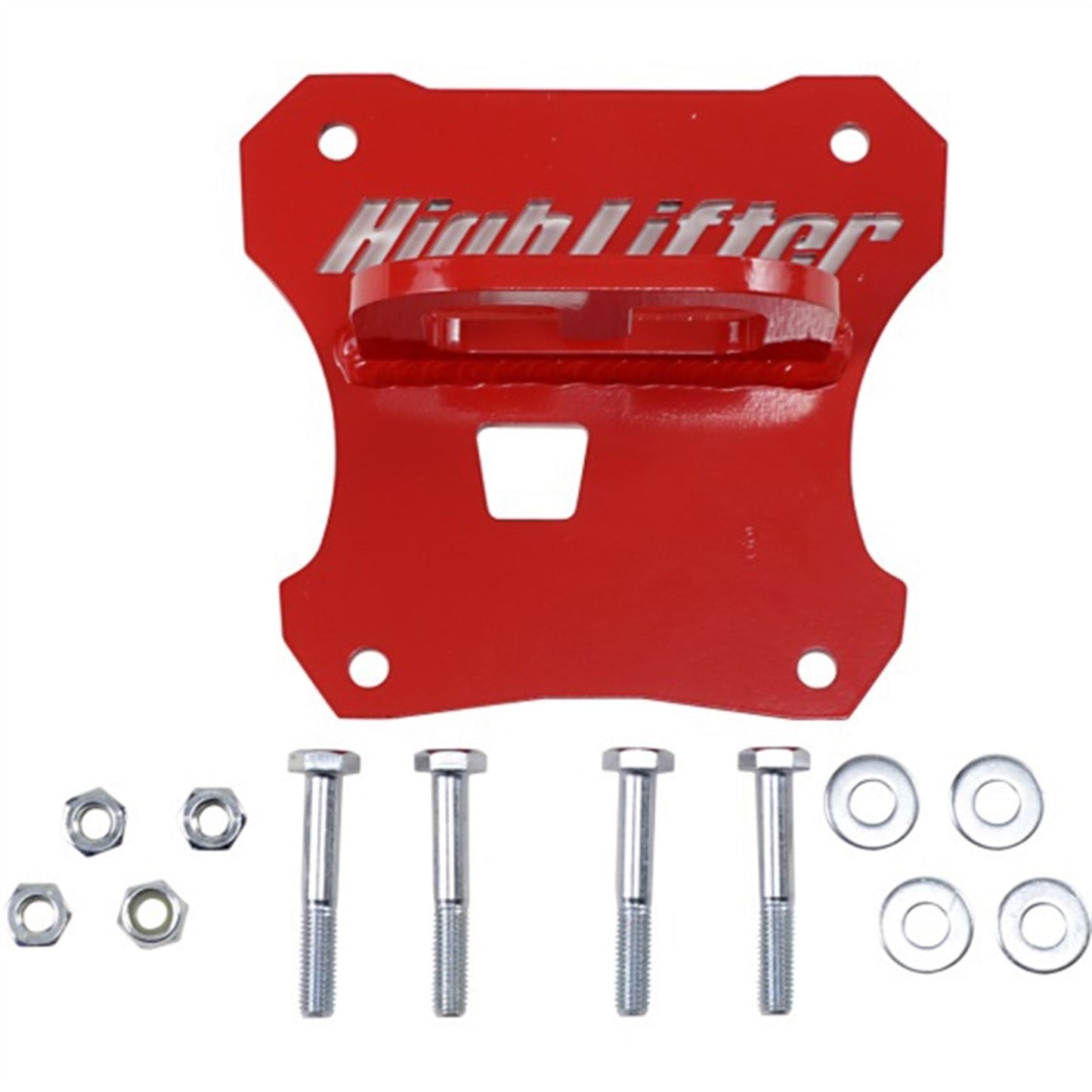 High Lifter Rear Tow Hook for Polaris RZR 1000 - Red [MPN: TOWHK-RZR1-1-R]_1366685