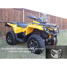 Snorkel Your ATV Warrior Riser Snorkel Kit for Can-Am Outlander G2 71-11277_1726725
