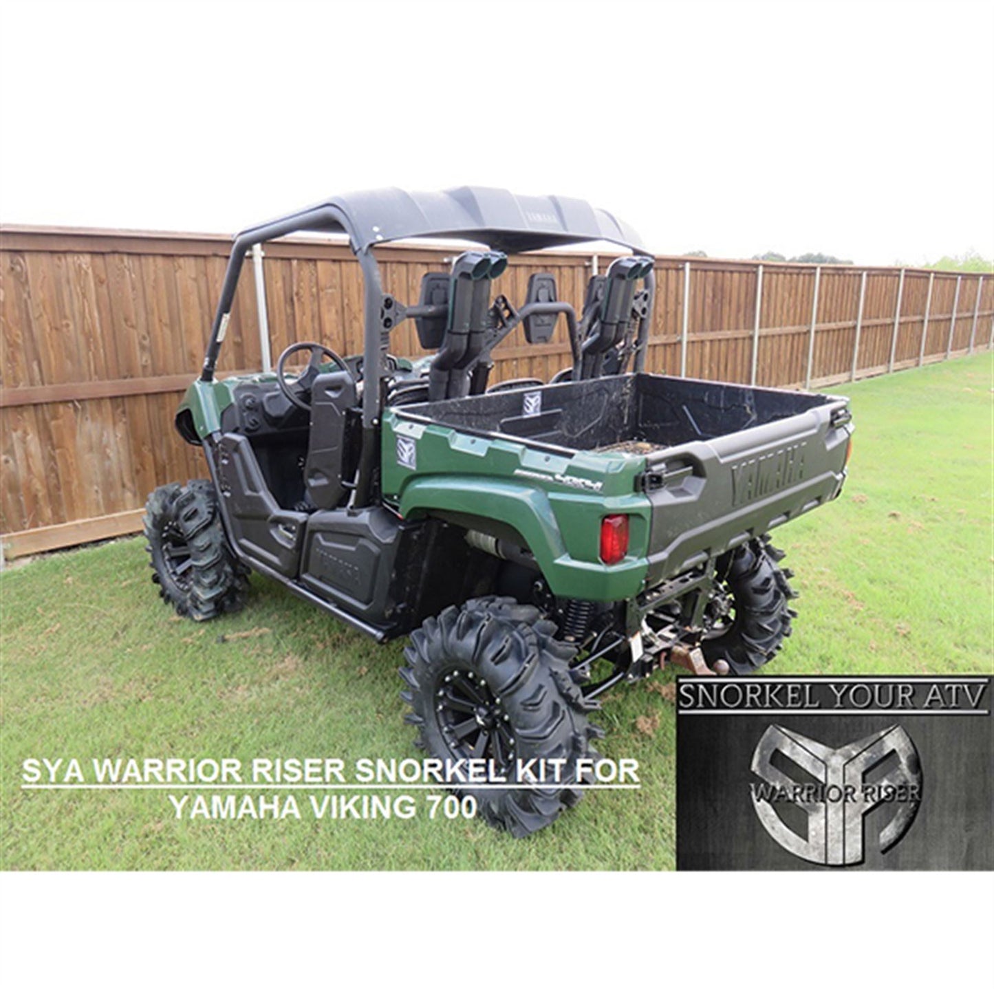 Snorkel Your ATV Warrior Riser Snorkel Kit for Yamaha Viking 700 71-11334_1729098