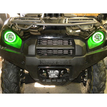 Snorkel Your ATV Angel Eyes LED Kit for Kawasaki Brute Force 650/650i/750i - Green 55-30005-G_1398756