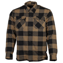 Cortech Bender Riding Flannel Shirt - Brown_1378522